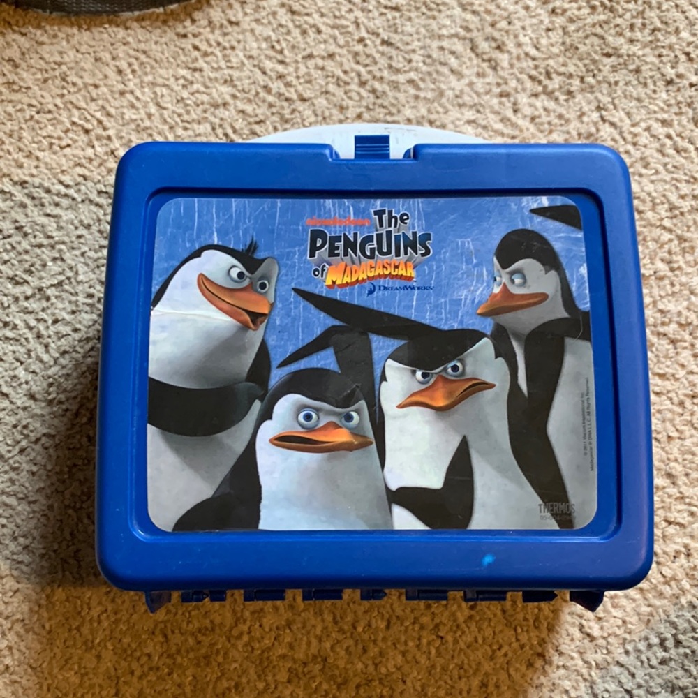 The Penguins of Madagascar Thermos Lunch Box